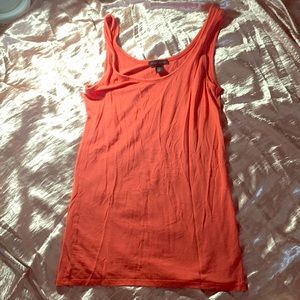 Coral body con tank top